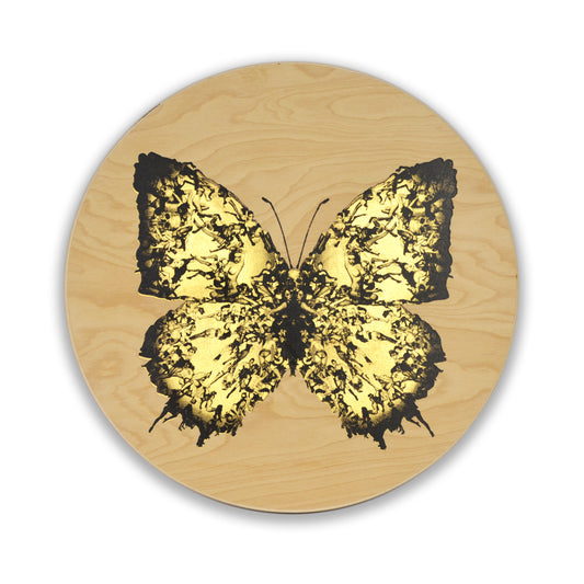 Cassandra Yap, Birch Deliverance Gold, Butterfly, Pin-up girls, TAP Galleries, Essex Chelmsford Art Gallery