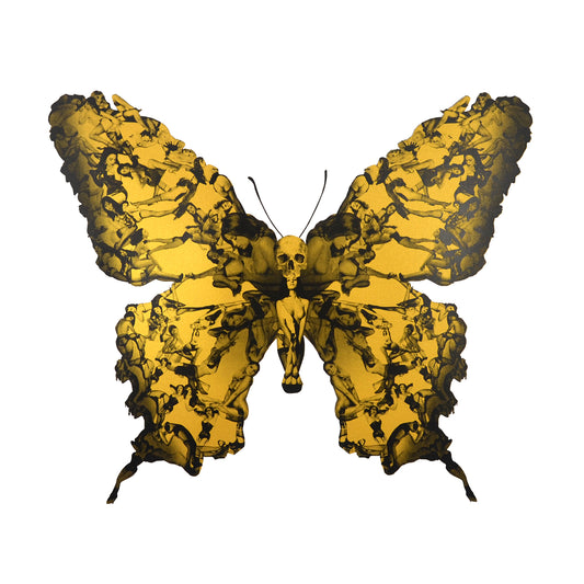 Cassandra Yap, Liberty, Gold, Butterfly, Pin-Up- Girls, TAP Galleries, Essex Chelmsford Art Gallery