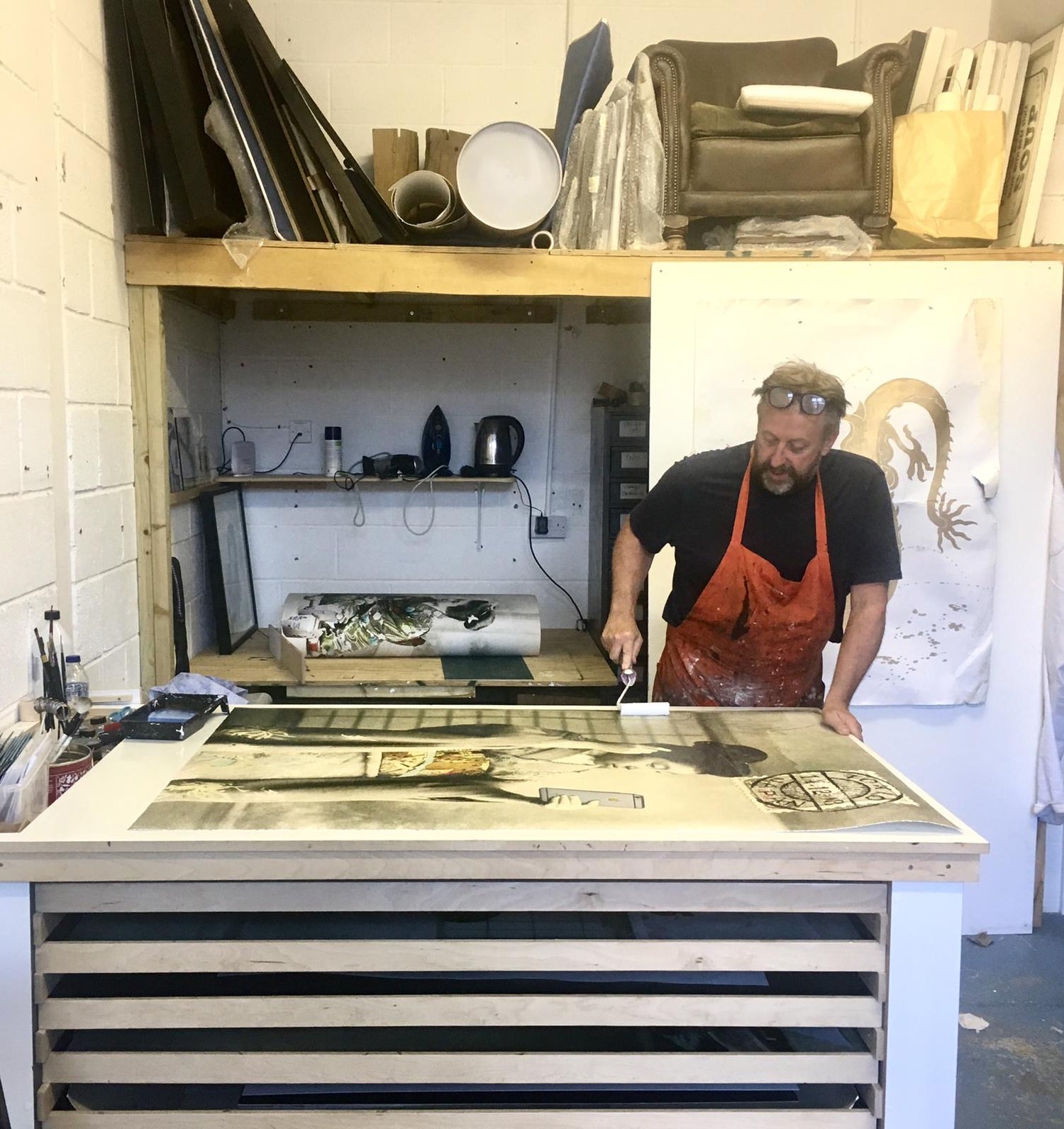 Gavin Mitchell Artist Art Photography Print-maker Collage Collagist TAP Galleries