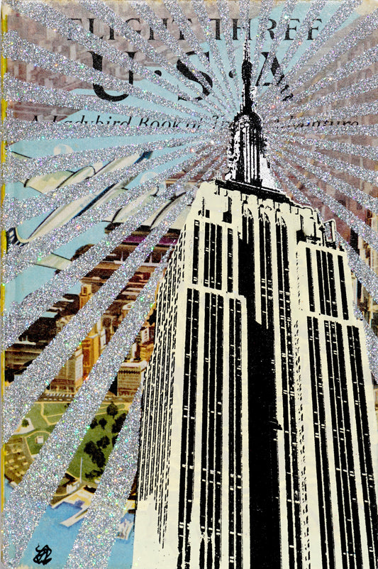Jayson Lilley, Artist, Emire State, New York, London, Glitter, Silver leaf, Central park, TAP Galleries, Online print store.