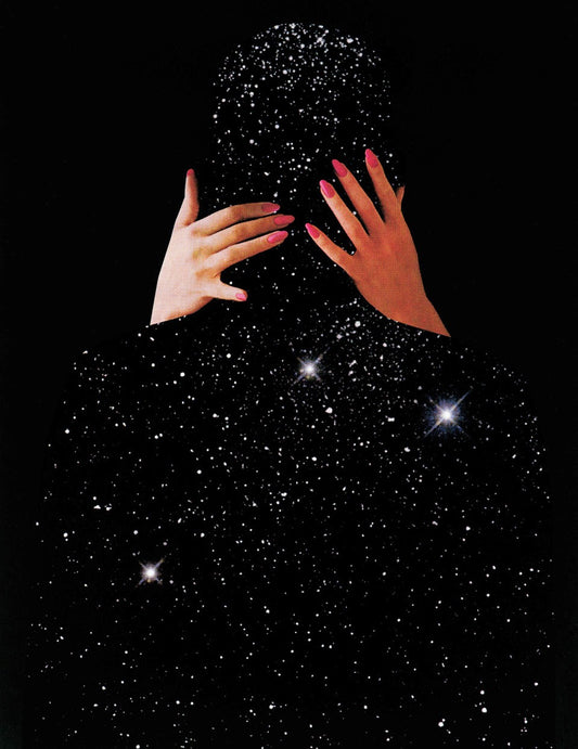 Joe Webb, Artist, Forever, Stars, Pink Nails, Space, TAP Galleries, Essex, Chelmsford Art Gallery