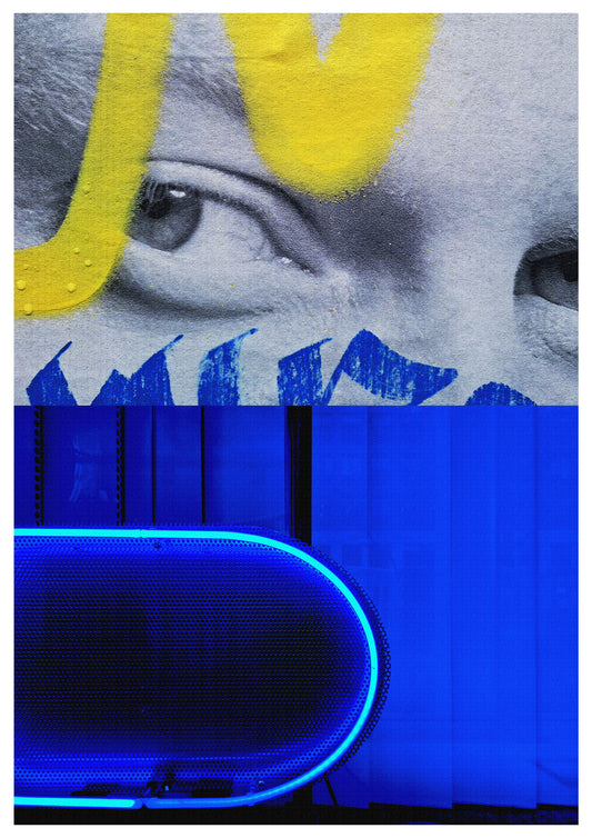 Jonathan Armstrong | OOH Series: Neon Blue