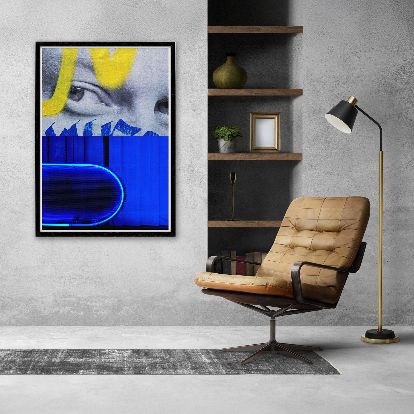 Jonathan Armstrong | OOH Series: Neon Blue