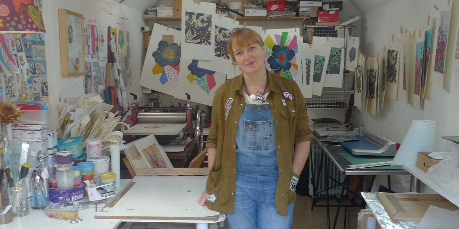 Kate Heiss Artist Art Printmaker Screen prints TAP Galleries
