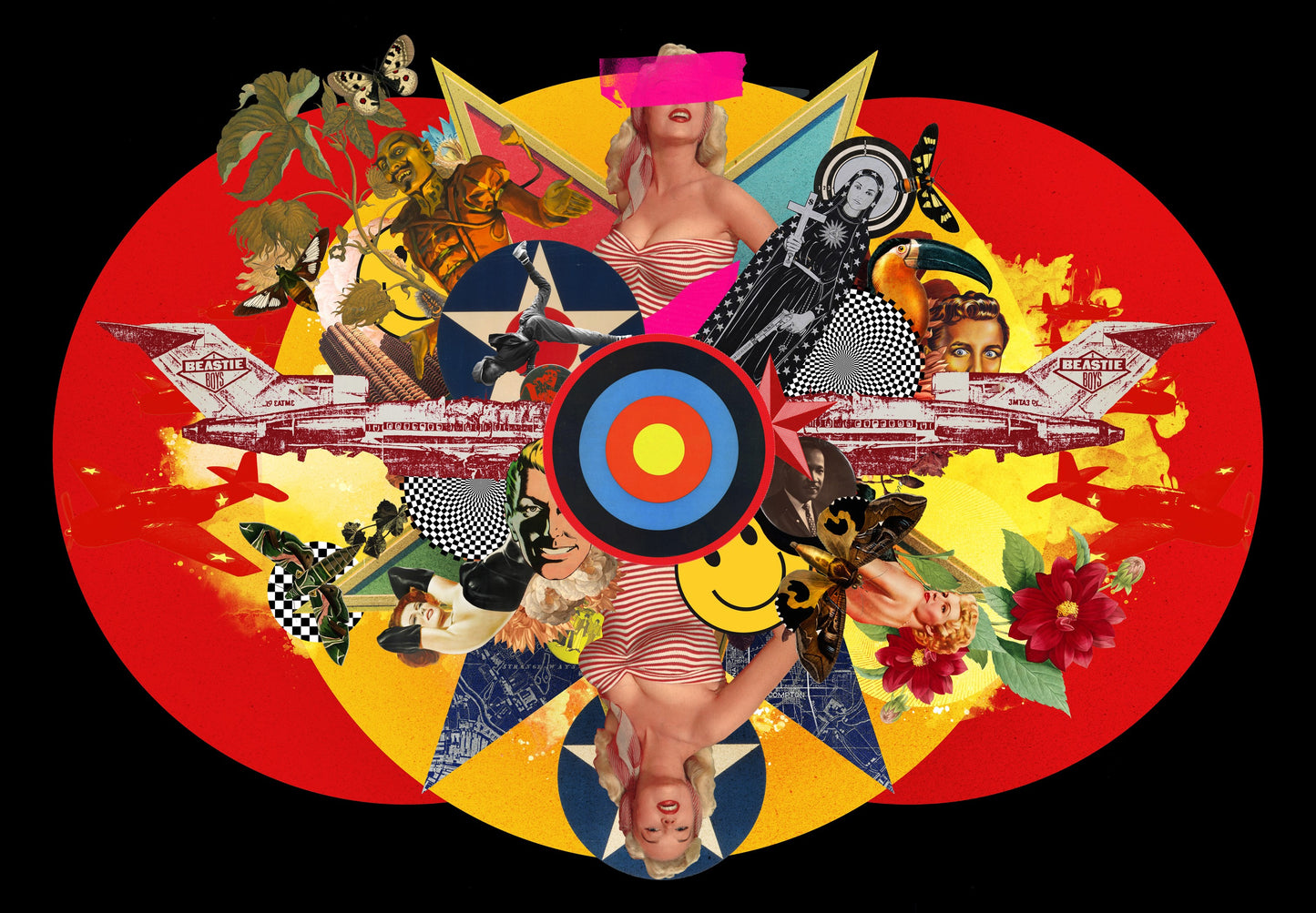 Steve Rawlings, Artist, Stars Within Circles, Limited edition print, TAP Galleries, Essex Chelmsford Art Gallery
