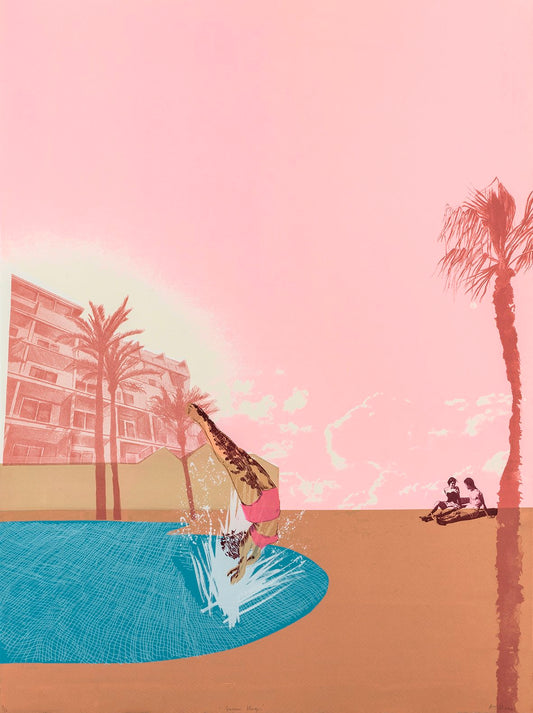 Anna Marrow, Artist, Summer Magic, Limited edition print, TAP Galleries, Essex art gallery