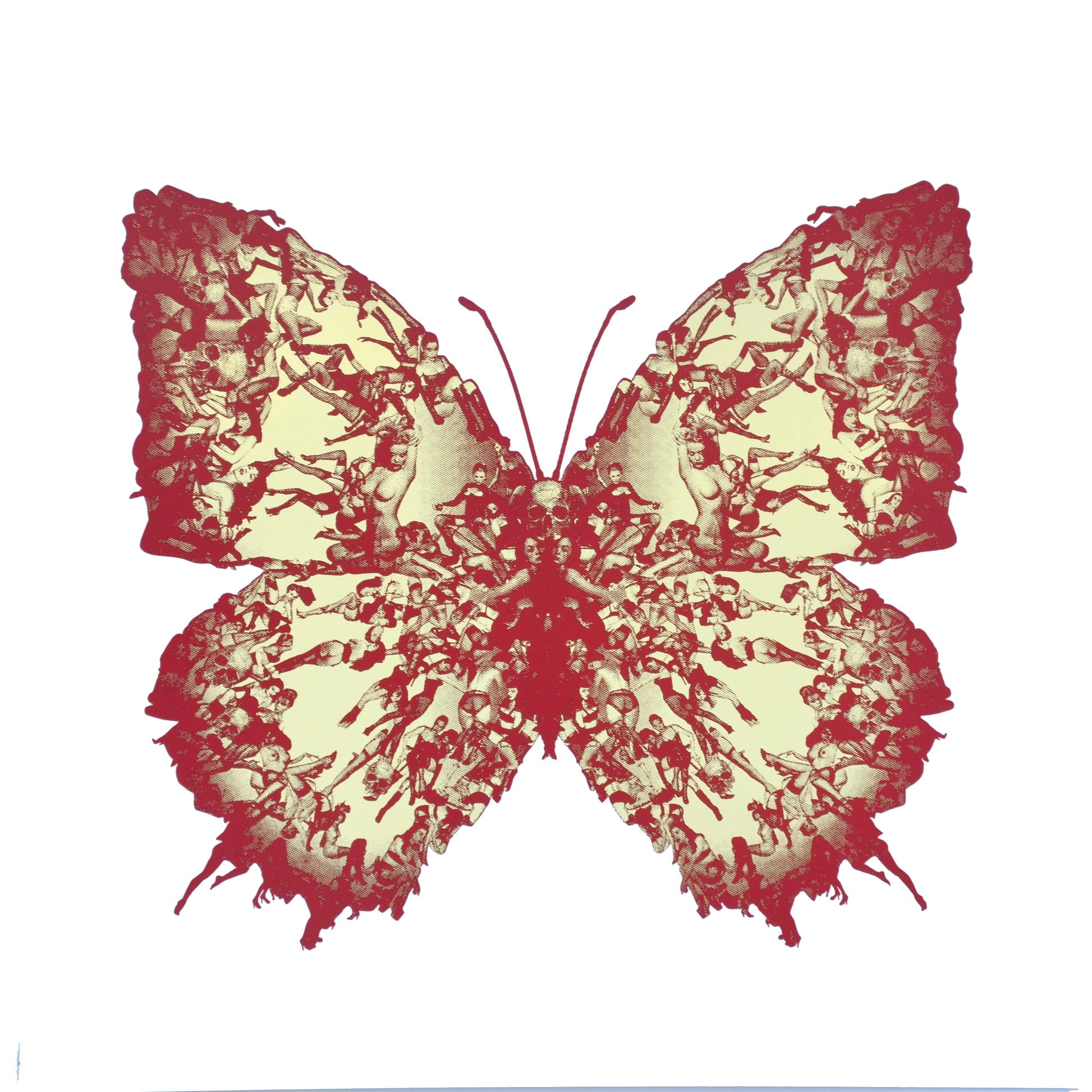 Cassandra-Yap-TAP-Galleries-Deliverance-Mini-Gold-Scarlet-Limited-Edition-Red-Gold-Butterfly