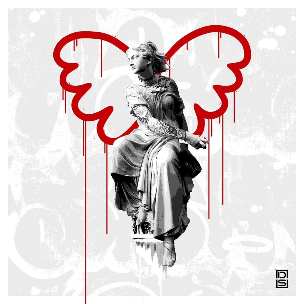 DS- Wunnabe Red limited edition screenprint- TAP Galleries
