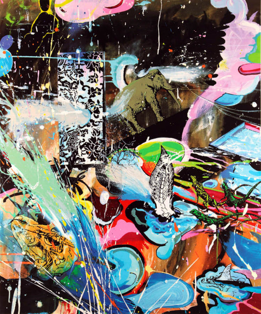 Dan Baldwin- Artist, The Flood, Limited edition, Print -TAP Galleries, Essex Art Gallery