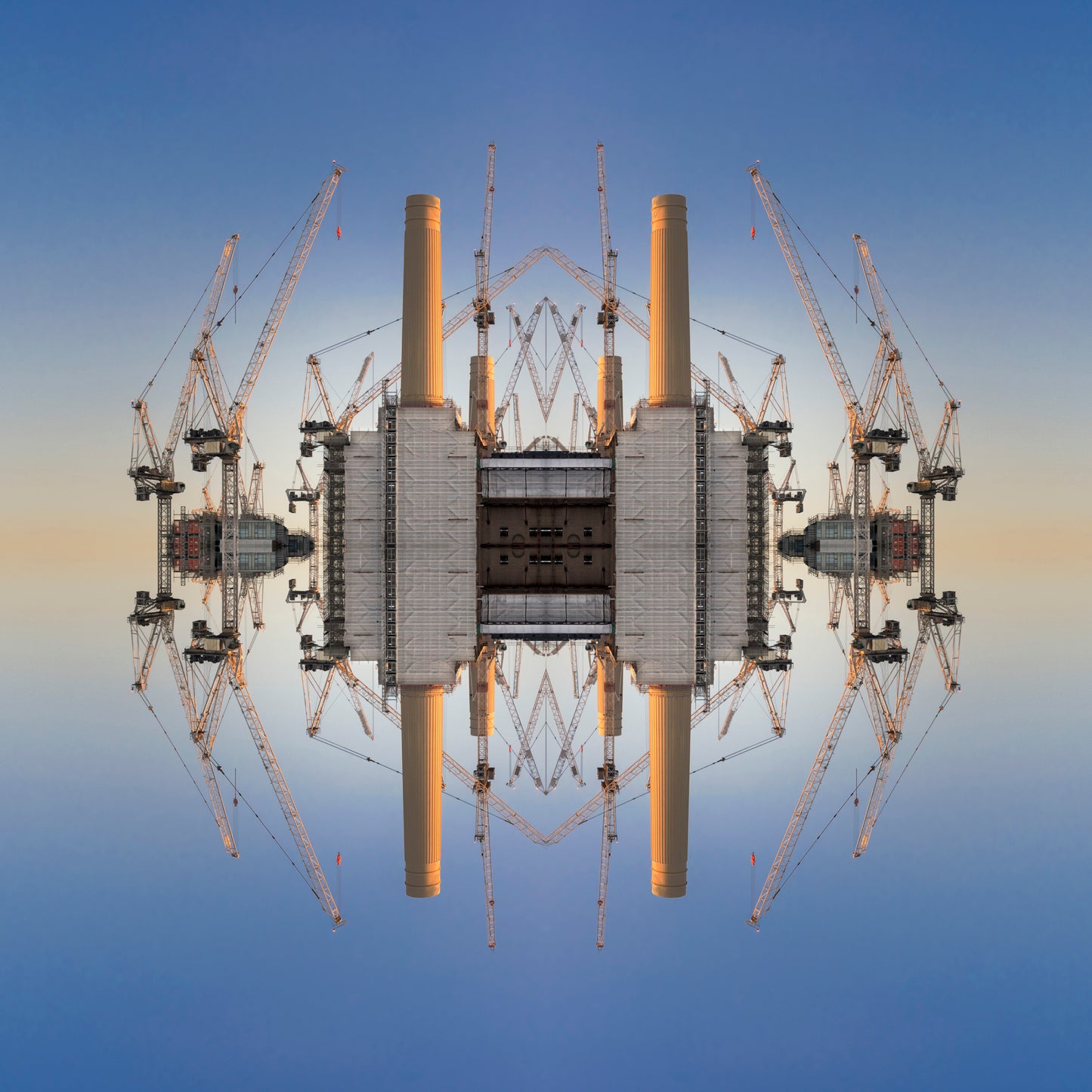 Daniel Sambraus- Battersea power station, Limited edition, Digital -TAP Galleries, Essex Gallery