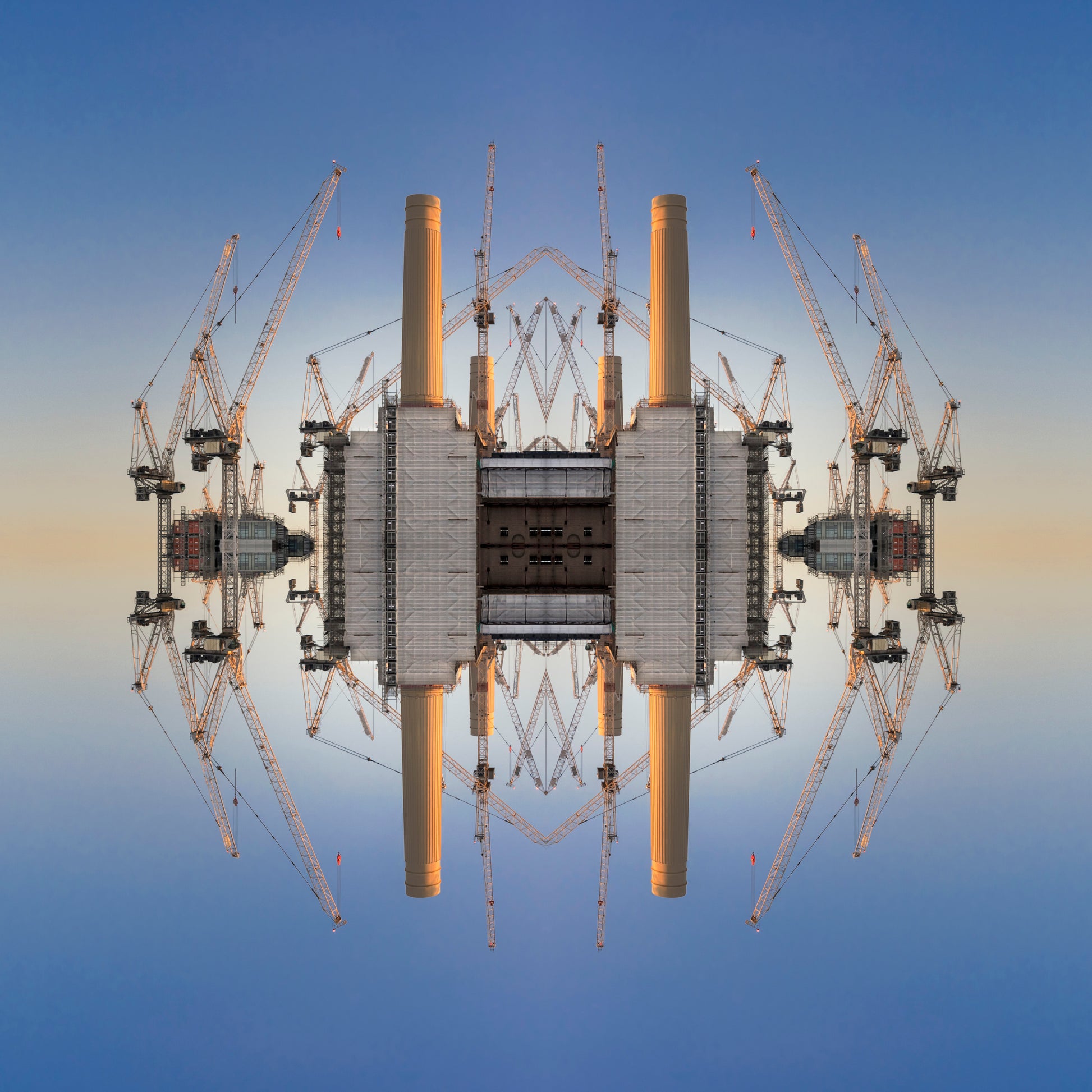 Daniel Sambraus- Battersea power station, Limited edition, Digital -TAP Galleries, Essex Gallery
