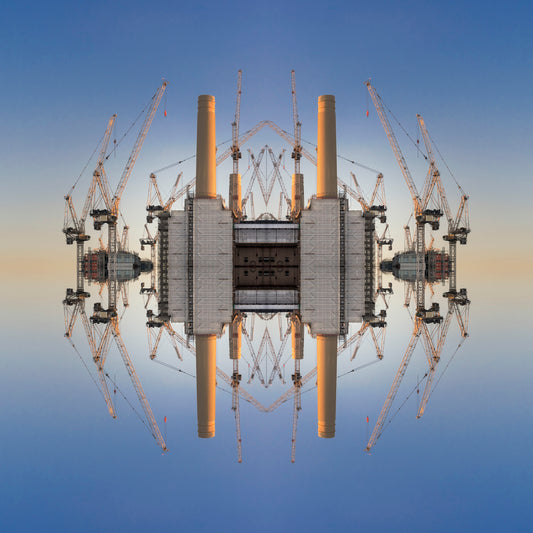 Daniel Sambraus- Battersea power station, Limited edition, Digital -TAP Galleries, Essex Gallery