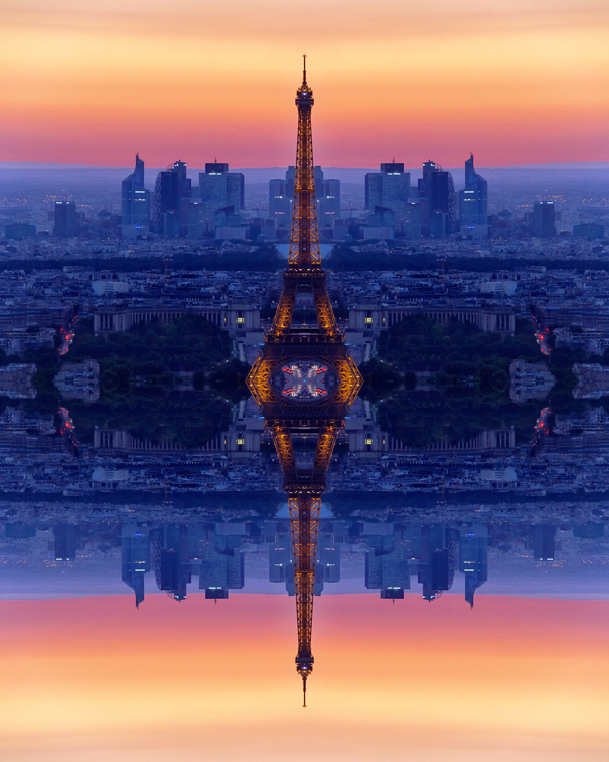 Daniel Sambraus- Artist, Eiffel Tower IV, limited edition, Print, Digital, Photography -TAP Galleries, Essex Art Gallery