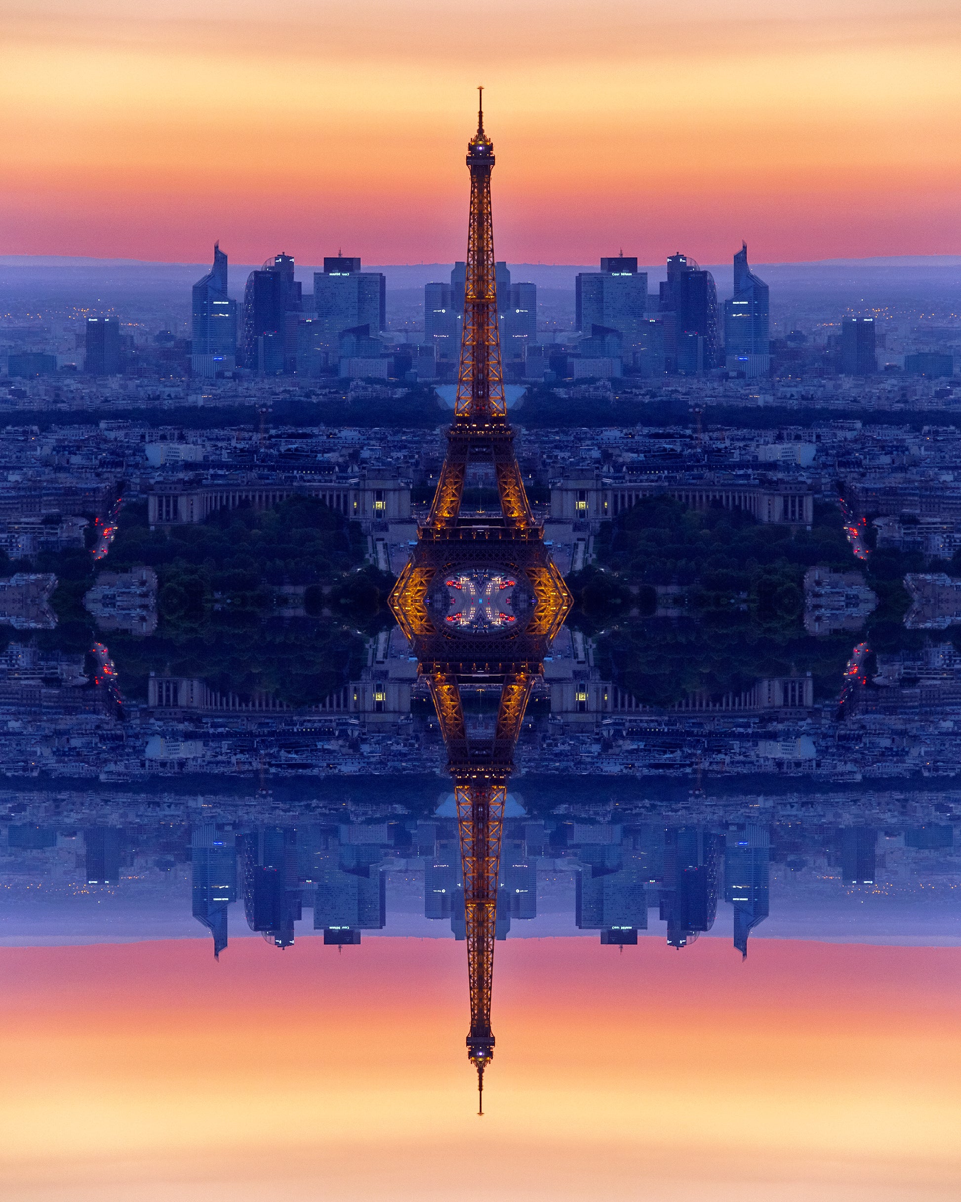 Daniel Sambraus- Artist, Eiffel Tower IV, limited edition, Print, Digital, Photography -TAP Galleries, Essex Art Gallery