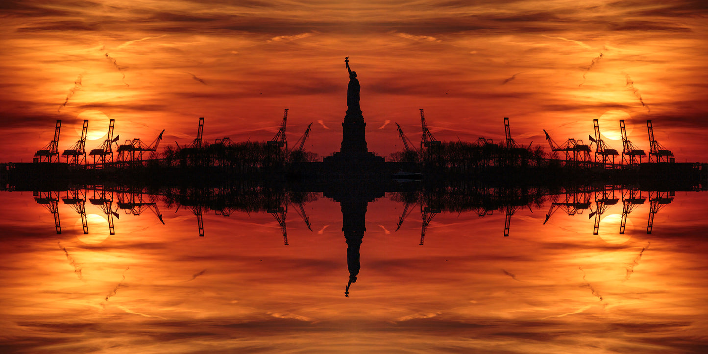 Daniel Sambraus- Artist, Statue Of Liberty, limited edition, Print, Digital, Photography -TAP Galleries, Essex Art Gallery