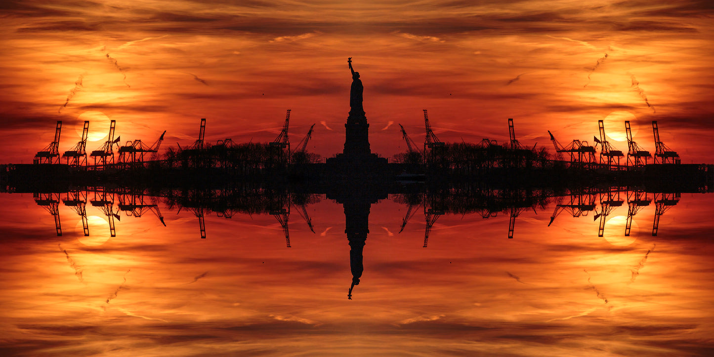 Daniel Sambraus- Artist, Statue Of Liberty, limited edition, Print, Digital, Photography -TAP Galleries, Essex Art Gallery