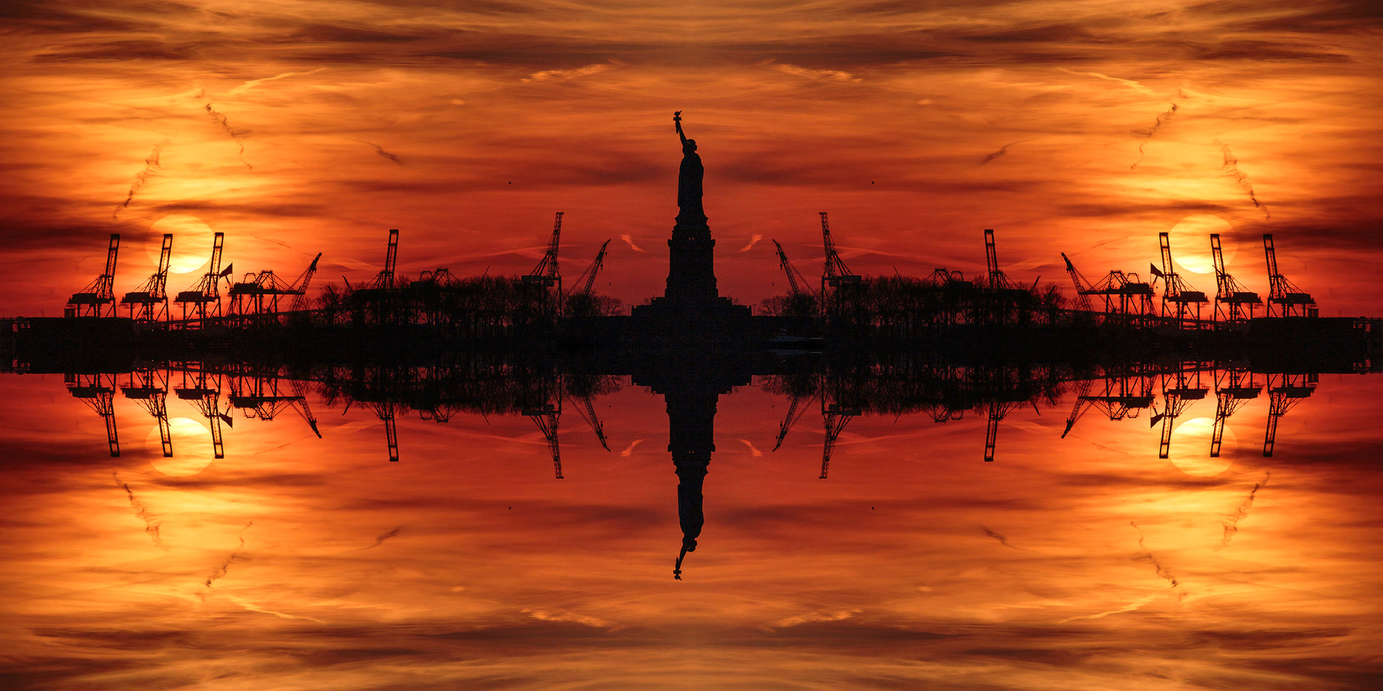 Daniel Sambraus- Artist, Statue Of Liberty, limited edition, Print, Digital, Photography -TAP Galleries, Essex Art Gallery