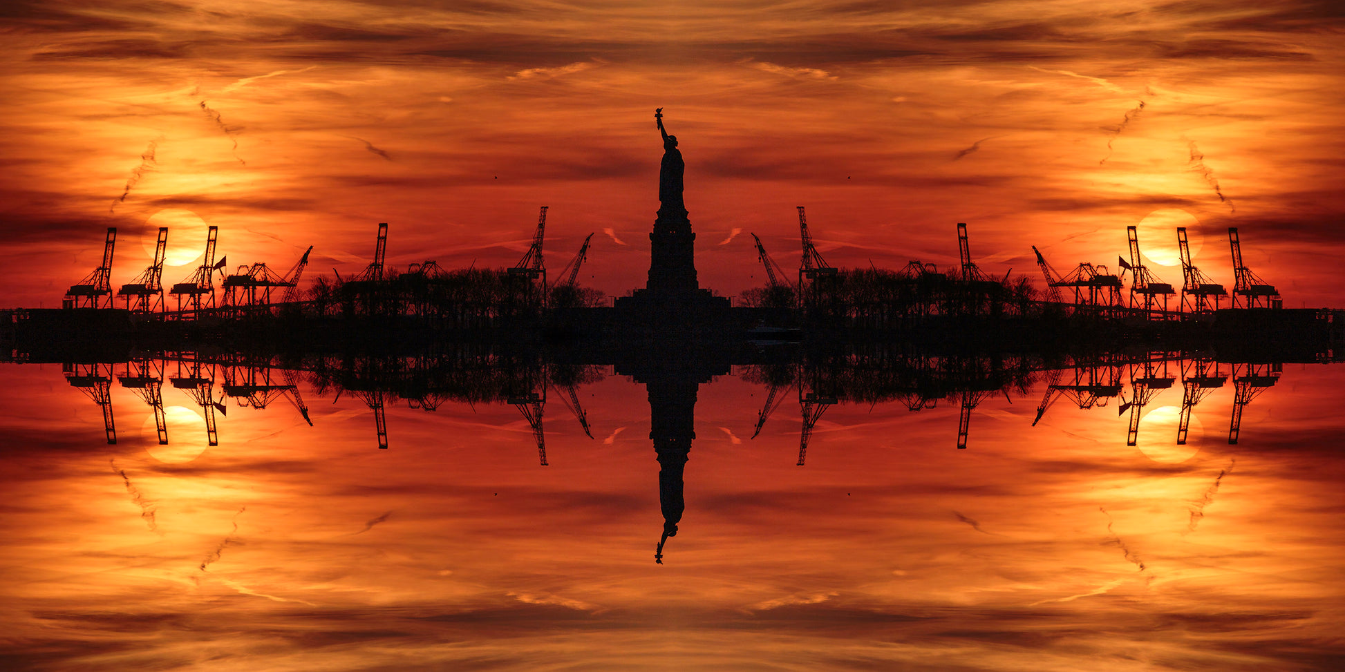 Daniel Sambraus- Artist, Statue Of Liberty, limited edition, Print, Digital, Photography -TAP Galleries, Essex Art Gallery