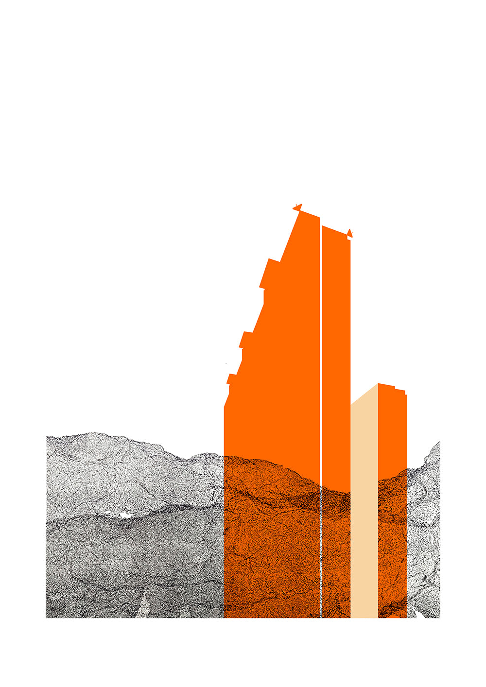 Hamish Macaulay- Red Road Flats, Limited edition -TAP Galleries