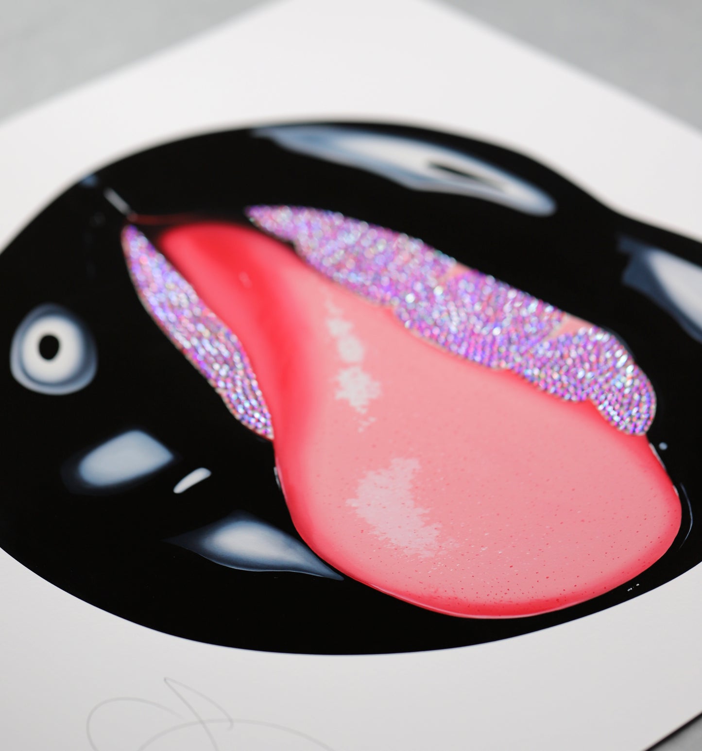 Sara Pope- Artist, Ice Queen, Iridescent, Limited edition -TAP Galleries, Essex gallery