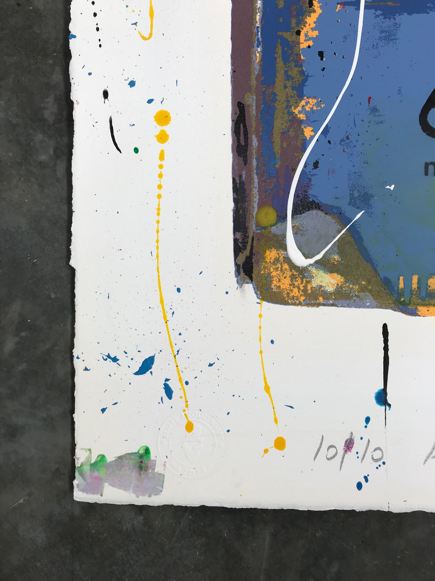 James McQueen | Busy Doing Nothing (Lockdown 2020) Blue