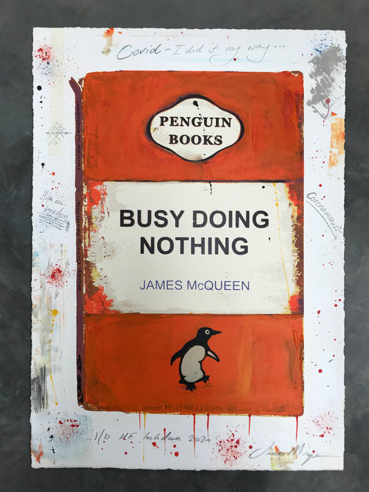 James McQueen | Busy Doing Nothing (Lockdown 2020) Orange