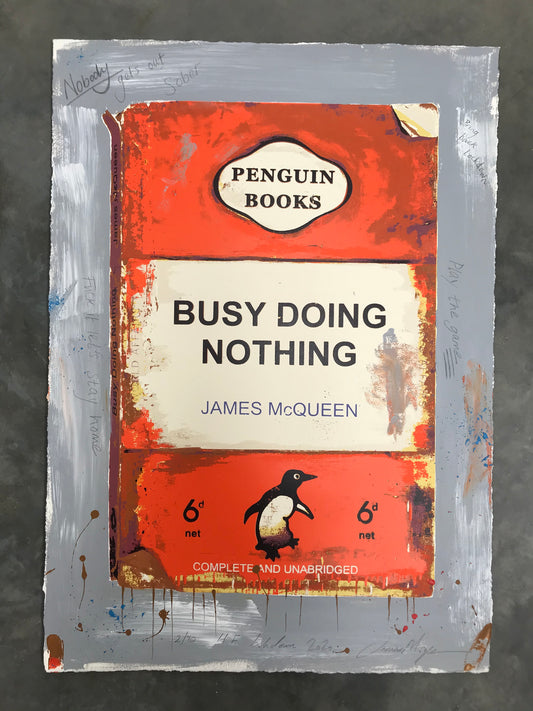 James McQueen | Busy Doing Nothing (Lockdown 2020) Orange