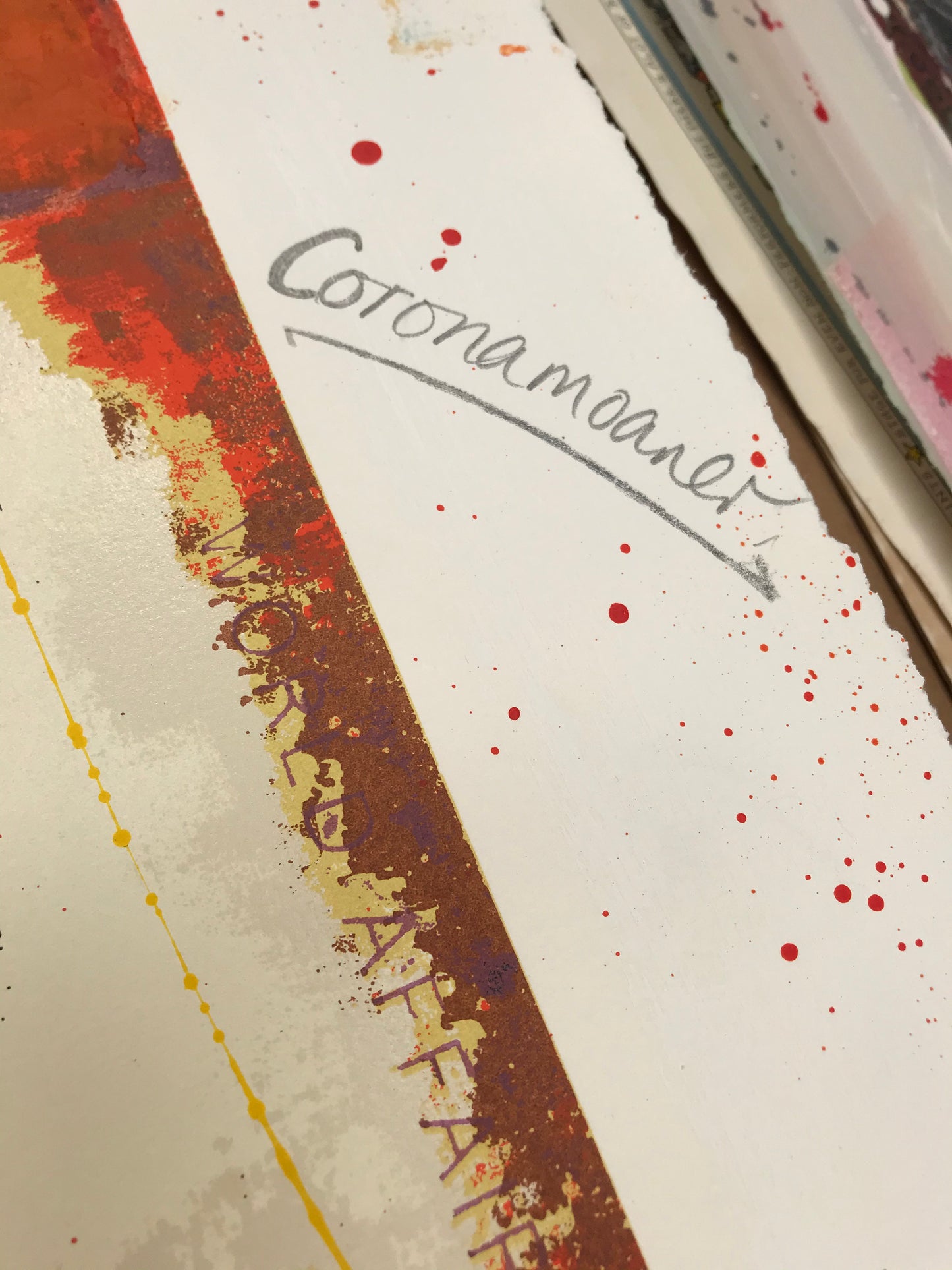 James McQueen | Busy Doing Nothing (Lockdown 2020) Orange