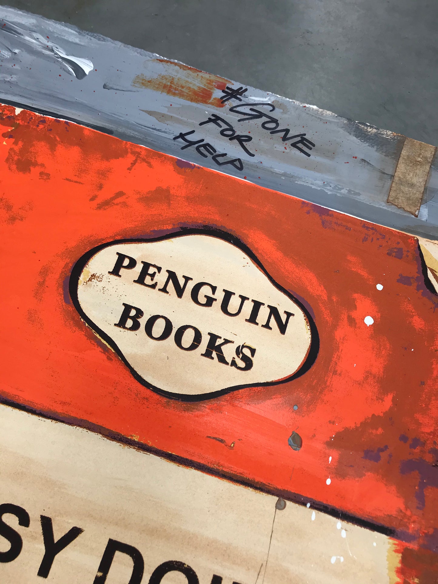 James McQueen | Busy Doing Nothing (Lockdown 2020) Orange