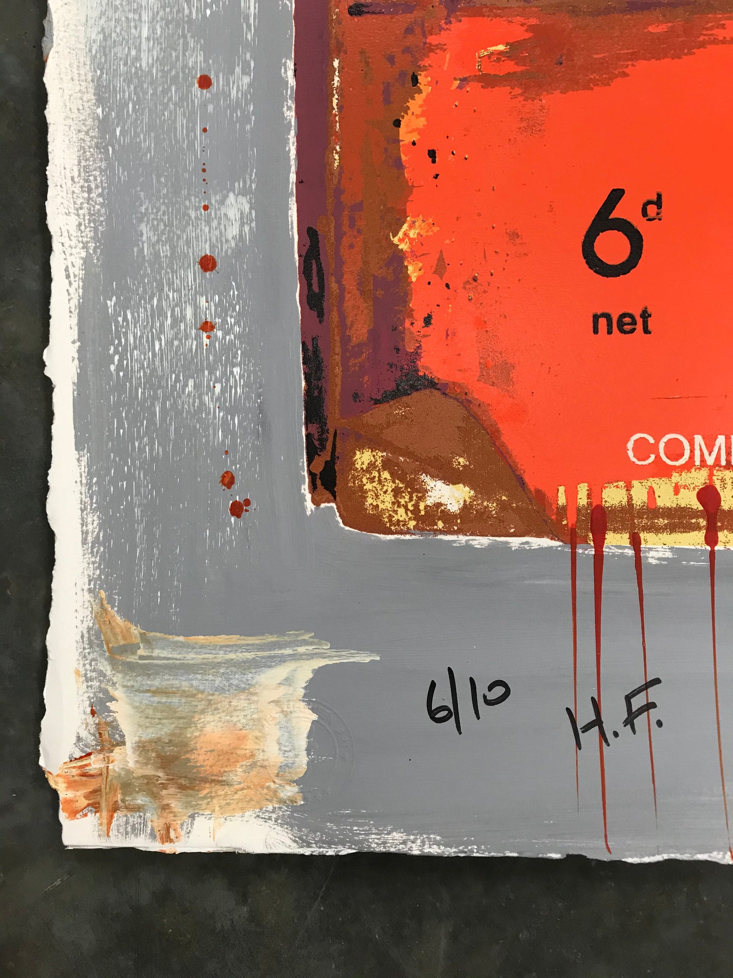 James McQueen | Busy Doing Nothing (Lockdown 2020) Orange