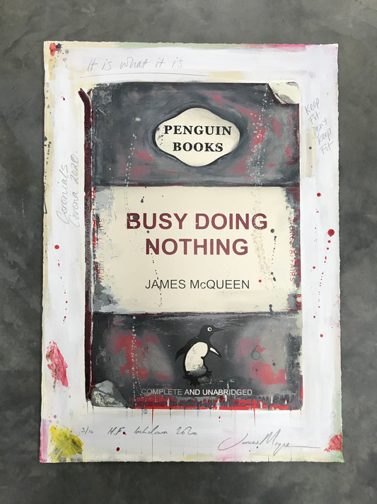 James McQueen | Busy Doing Nothing (Lockdown 2020) Grey