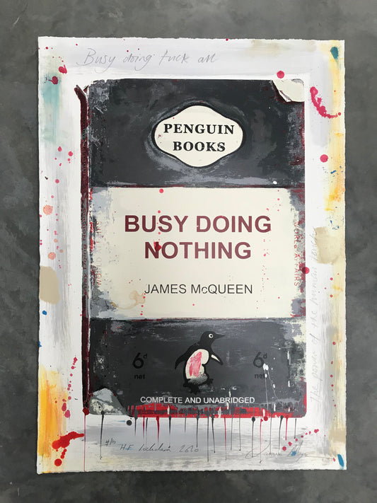 James McQueen | Busy Doing Nothing (Lockdown 2020) Grey