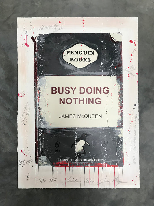 James McQueen | Busy Doing Nothing (Lockdown 2020) Grey