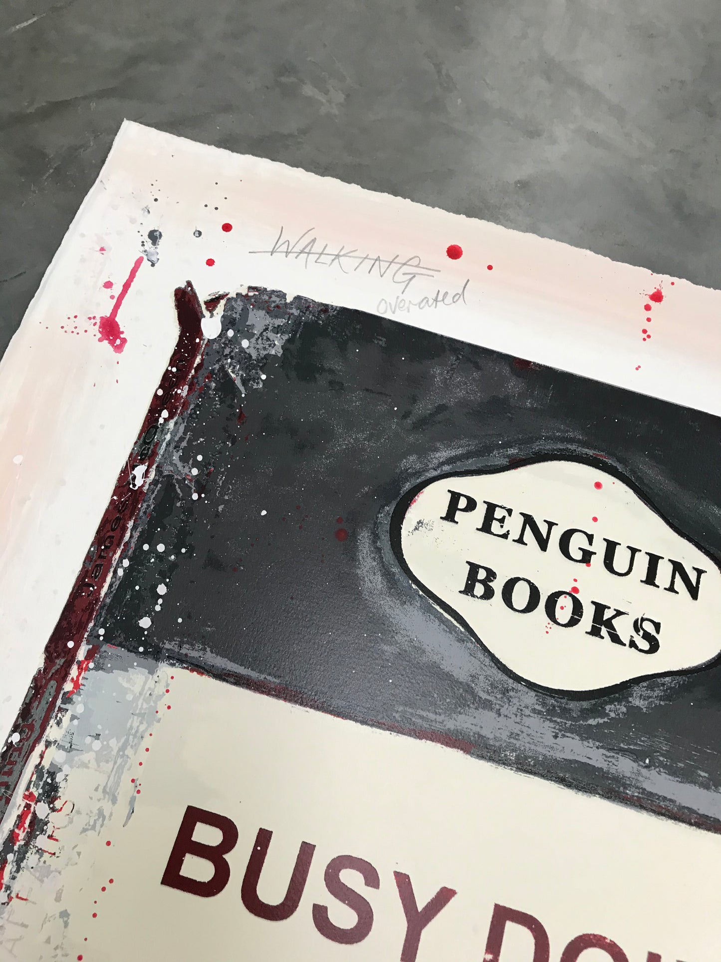 James McQueen | Busy Doing Nothing (Lockdown 2020) Grey