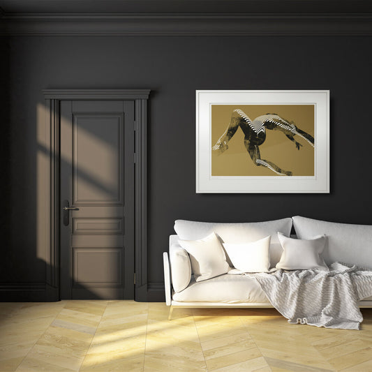 Jason Keeley Artist Stretch & Flow Limited Edition print on paper