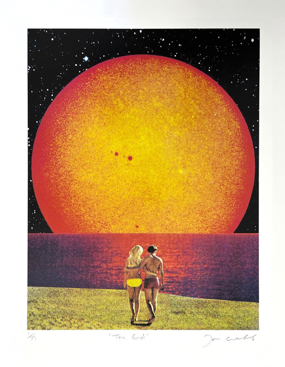 Joe Webb- Limited edition, Silkscreen varnish, Pop art- TAP Galleries
