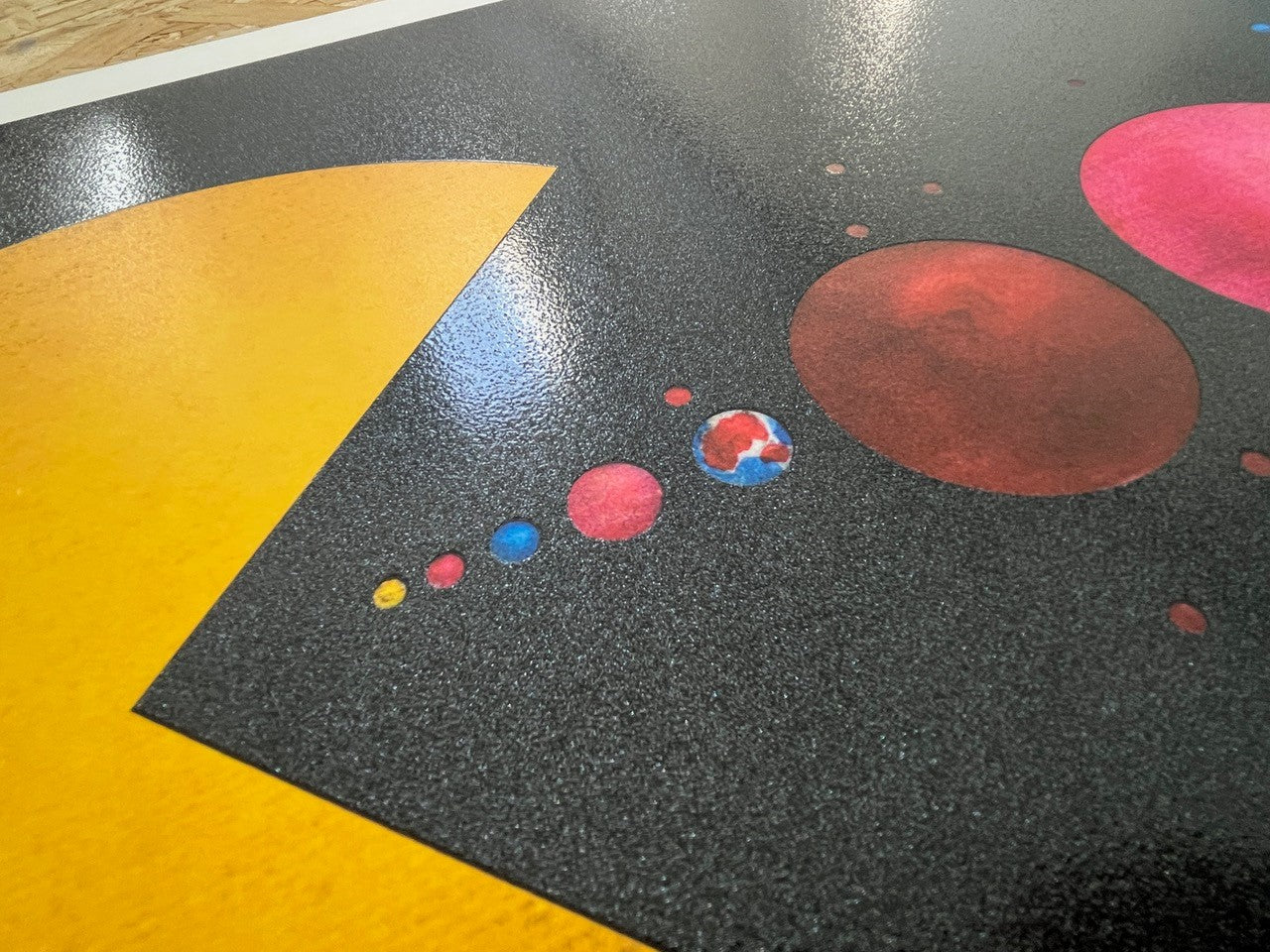Joe Webb, Artist, End Game, Planet Space Collage, Pace Man, Silkscreen, Turner Art Perspective gallery