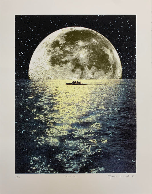 Joe Webb- Limited edition, Gravity, Print, Sea, Space, Moon -TAP Galleries