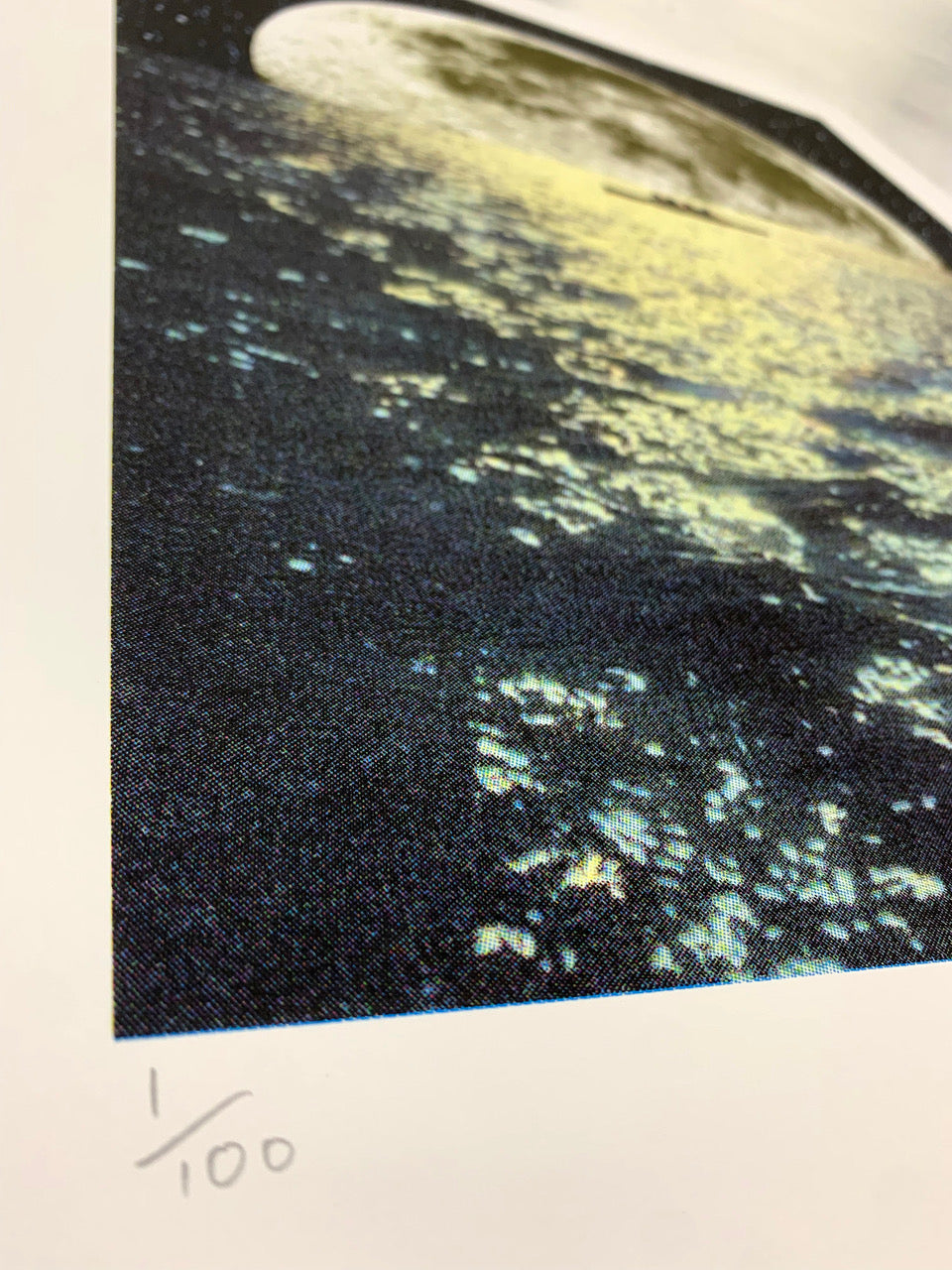 Joe Webb- Limited edition, Gravity, Print, Sea, Space, Moon -TAP Galleries