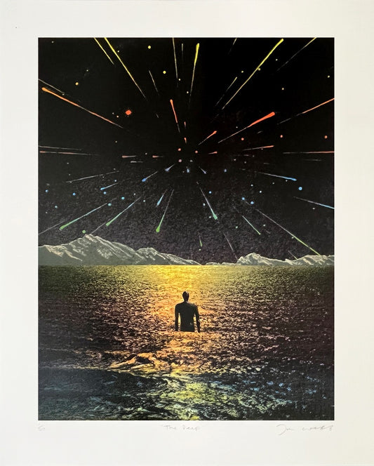 Joe Webb, Artist, Pop Art, The Deep, Limited Edition Print. TAP Galleries, Essex Art Gallery