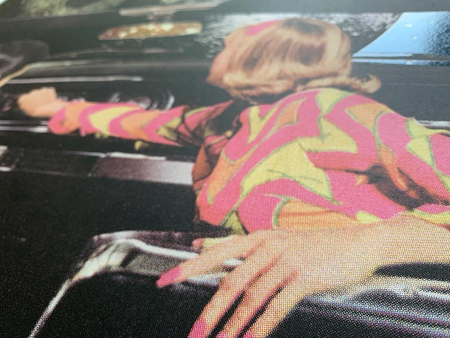 Joe Webb- To The Moon And Back, Limited edition, Car, Moon, Space, Stars -TAP Galleries