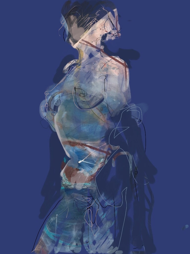 Judith Brenner | Female Nude II