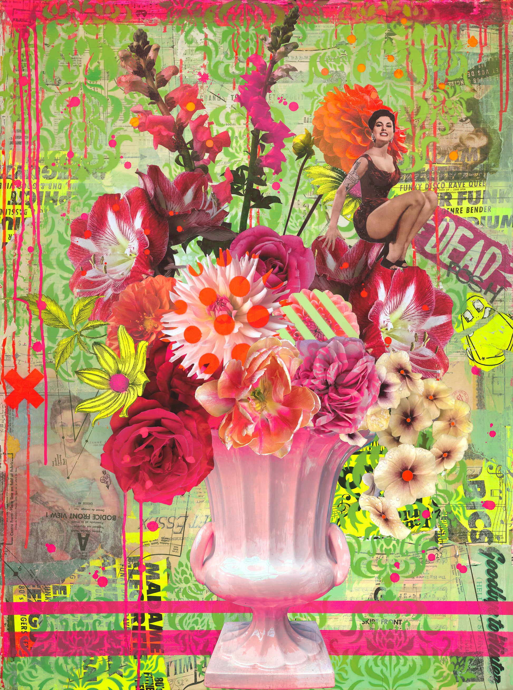 Jules Wild- Dead Posh, Limited edition, Print, Art, Artist - TAP Galleries