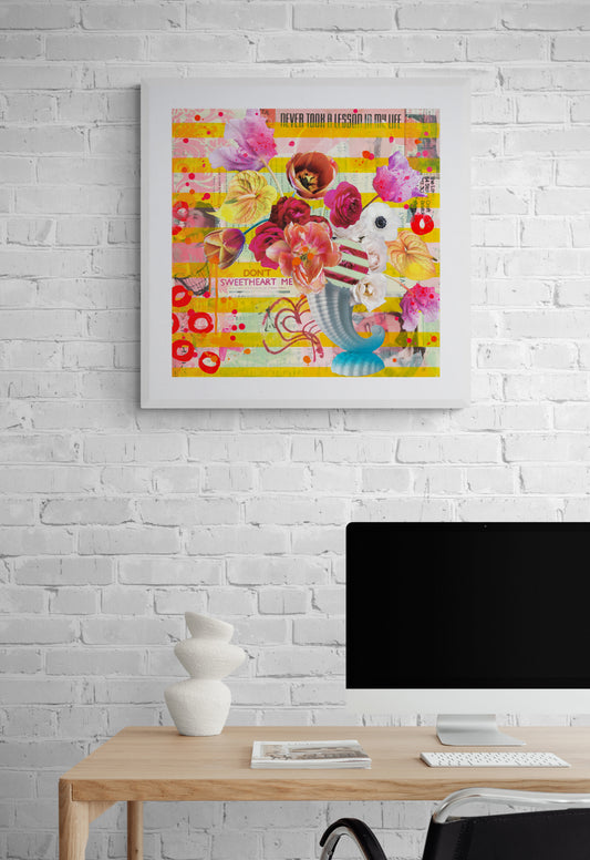 Jules Wild- Don't Sweetheart Me, Limited edition, Print, Artist, Art - TAP Galleries