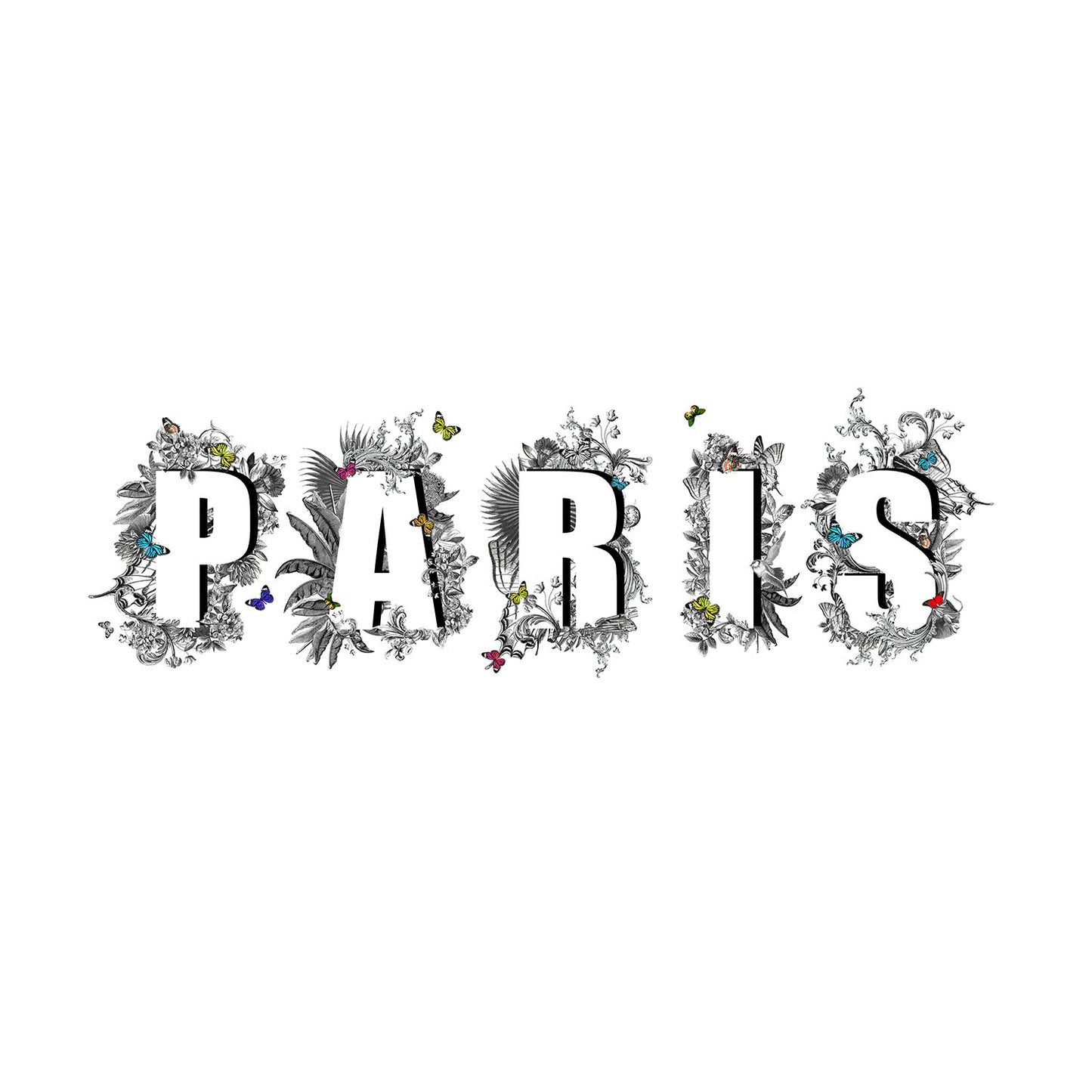 Kristjana Williams- Paris Letur, White, Limited edition- TAP Galleries, Essex art gallery