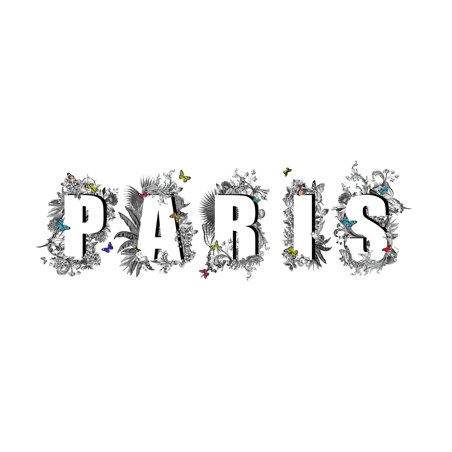Kristjana Williams- Paris Letur, White, Limited edition- TAP Galleries, Essex art gallery