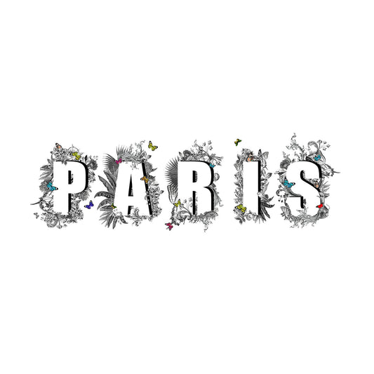 Kristjana Williams- Paris Letur, White, Limited edition- TAP Galleries, Essex art gallery
