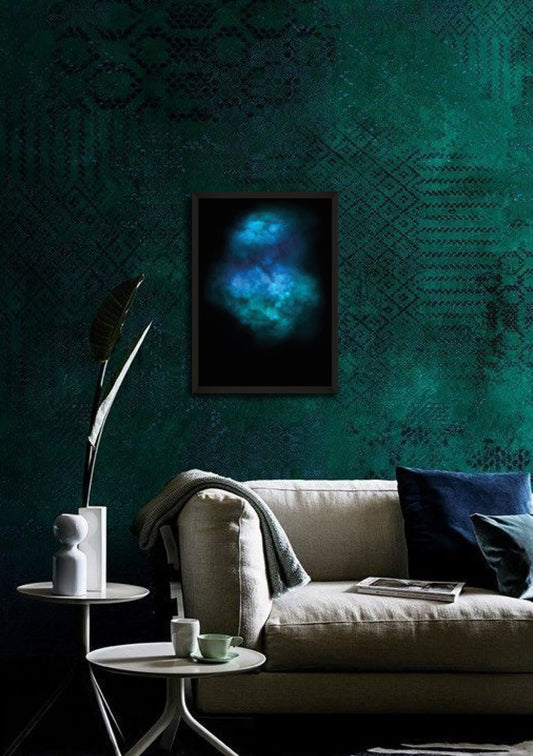 Lauren Baker | Galaxy Explosion Turquoise