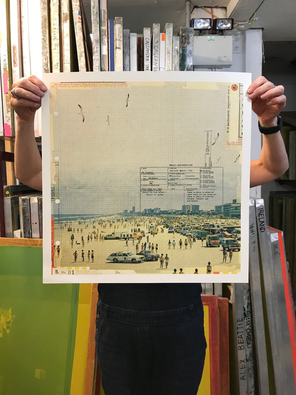 Maxine Gregson- Daytona, Limited edition -TAP Galleries, Essex gallery
