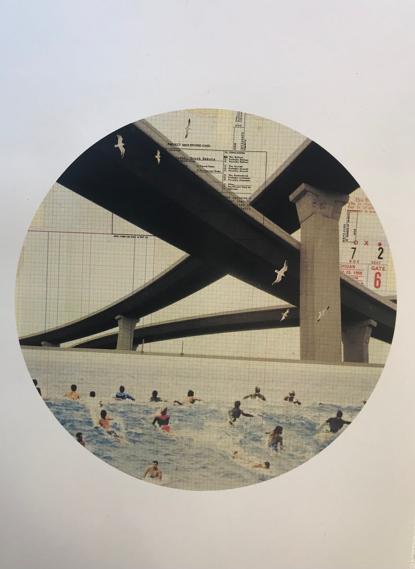 Maxine Gregson -The Flyover Limited edition - TAP Galleries, Essex Gallery